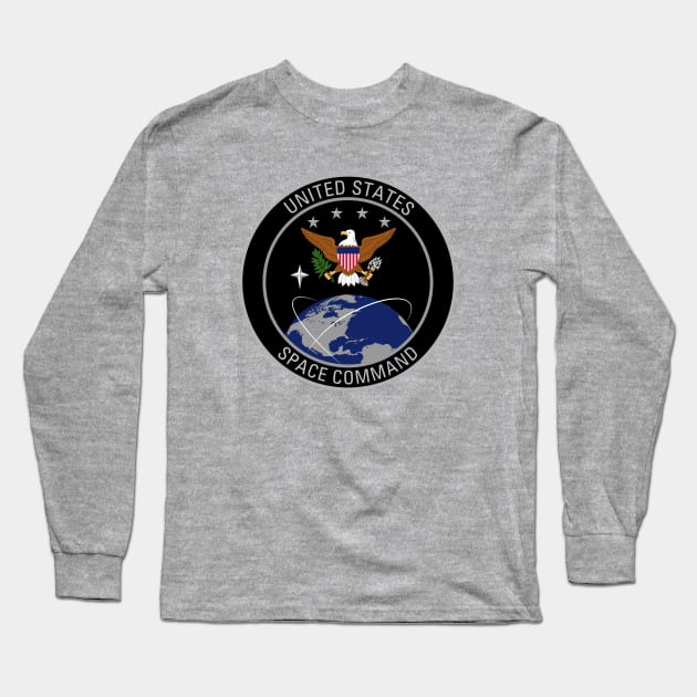 United States Space Command Long Sleeve T-Shirt by Slightly Unhinged